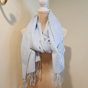 PASHMINA vintage-style  shawl or wrap made from a 70% pashmina and 30% silk